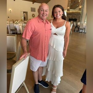 White Abercrombie dress